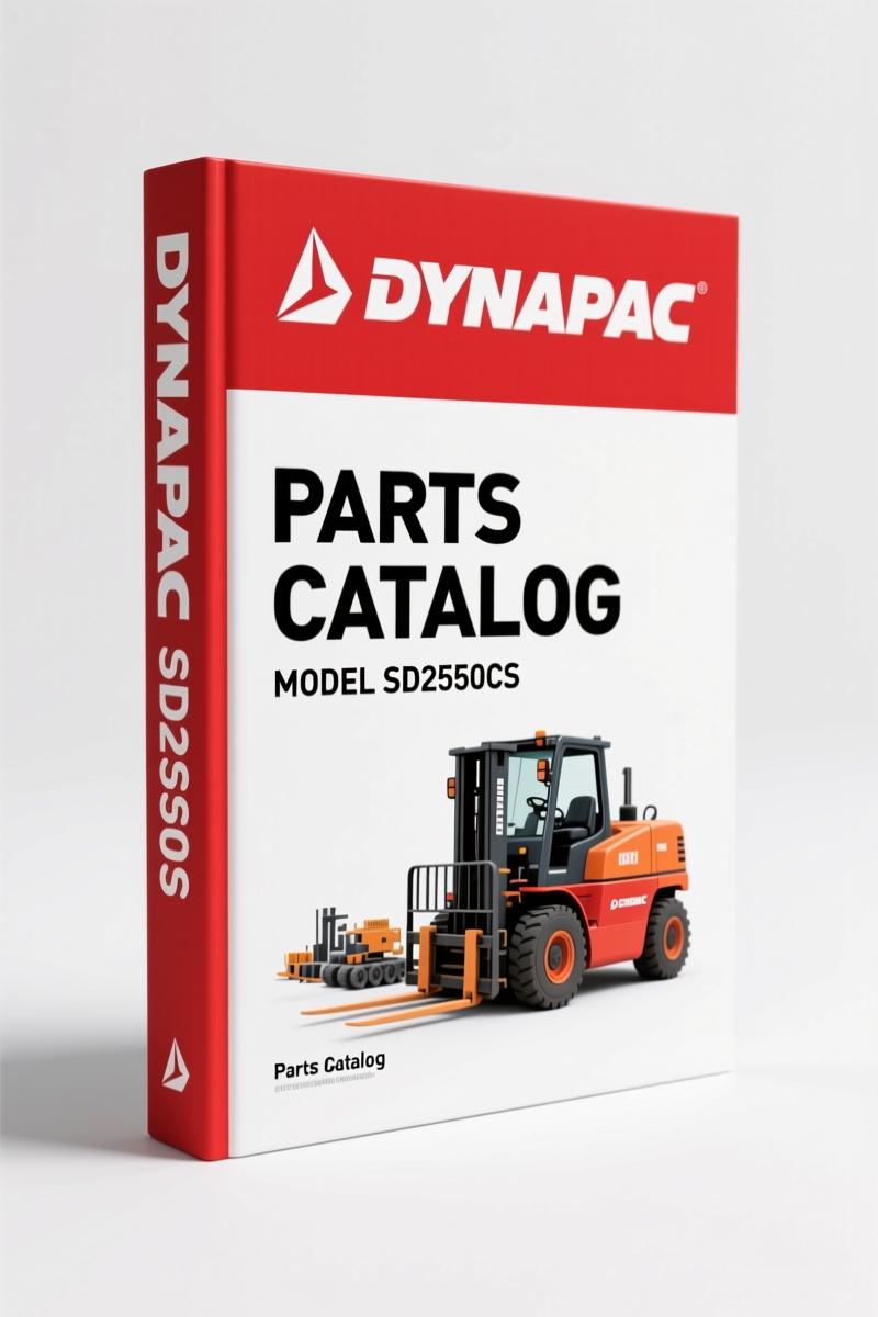 Dynapac SD2550CS 2015 Parts Catalog – 893 Pages of OEM Part Data