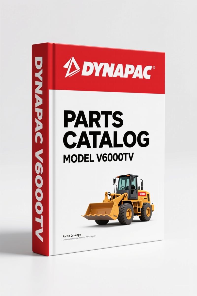 Dynapac V6000TV 2015 Parts Catalog – 396 Pages of OEM Part Numbers