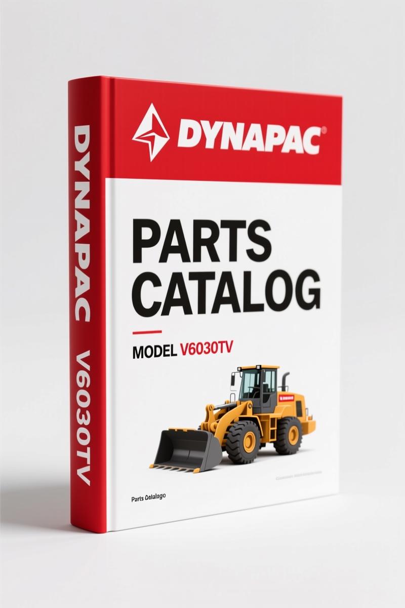 Dynapac V6030TV 2015 Parts Catalog - 248 Pages OEM