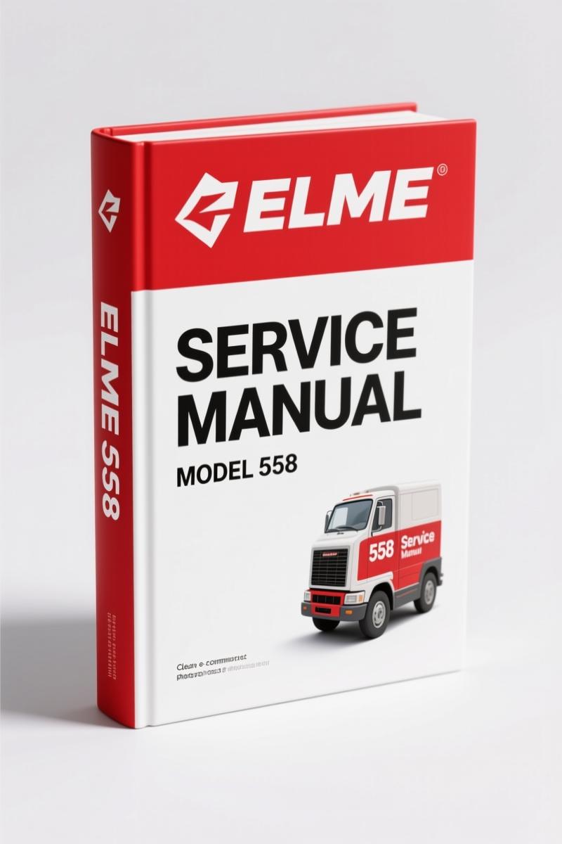 ELME 558 2004 Service Manual – Factory Specs for Spreader Repair