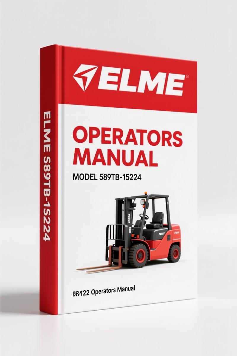 ELME 589TB-15224 Operators Manual – Factory Specs for Industrial Spreaders