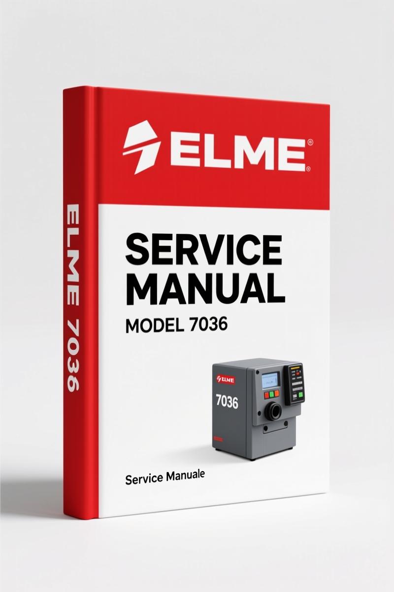 ELME 7036 Service Manual – Factory Specs for Spreader Repair