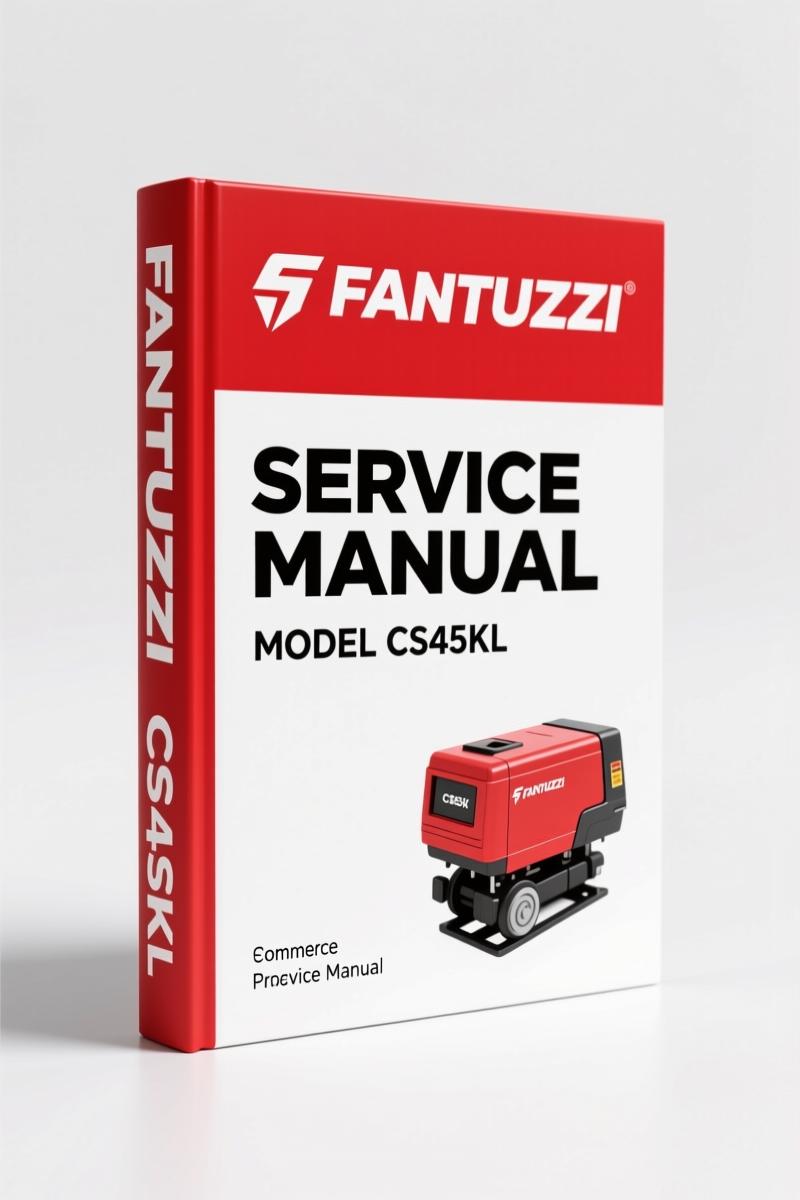 Fantuzzi CS45KL Service Manual – CAN Bus Diagnostic Guide