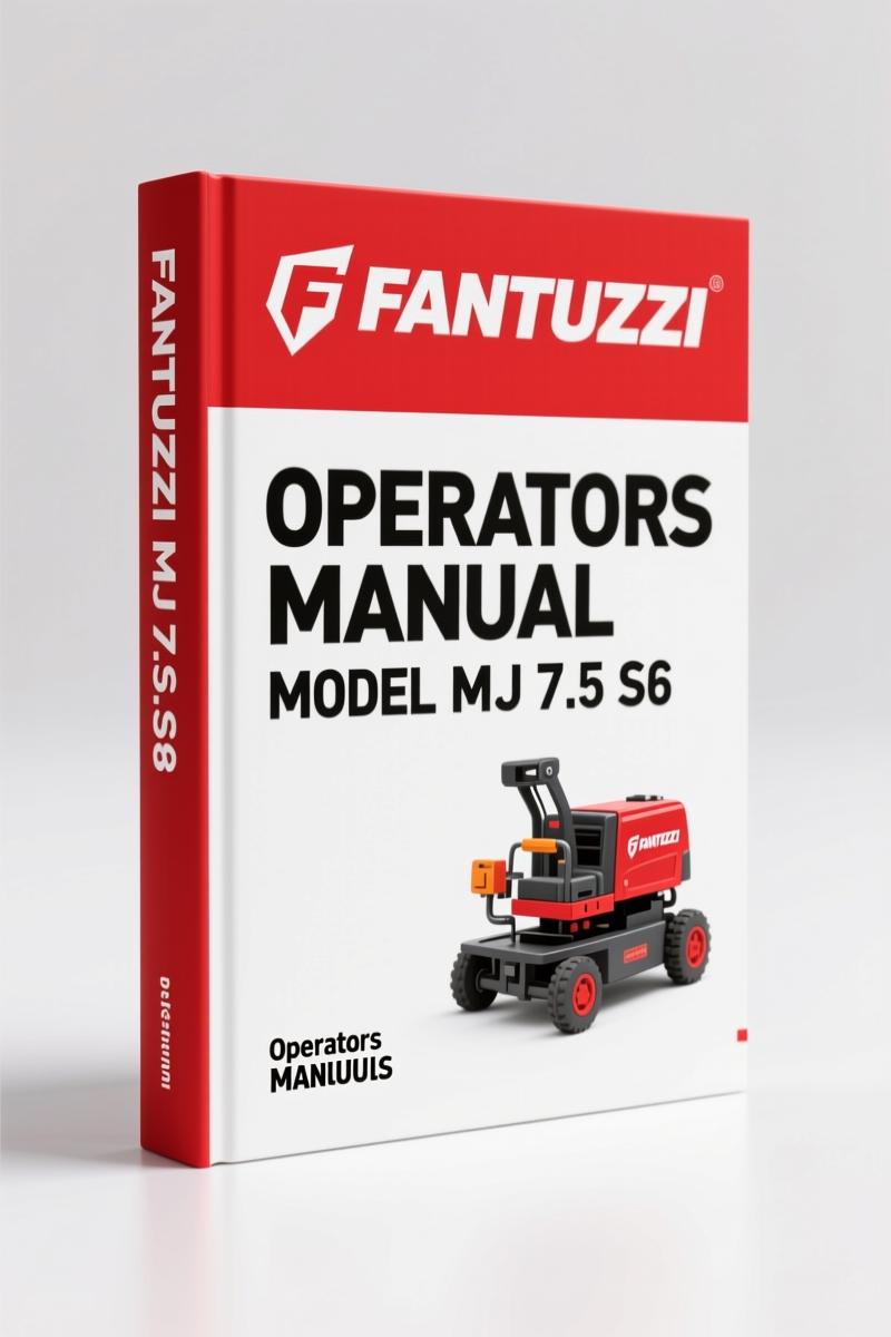 Fantuzzi MJ 7.5 S6 Operators Manual – 727 Pages of OEM Specs