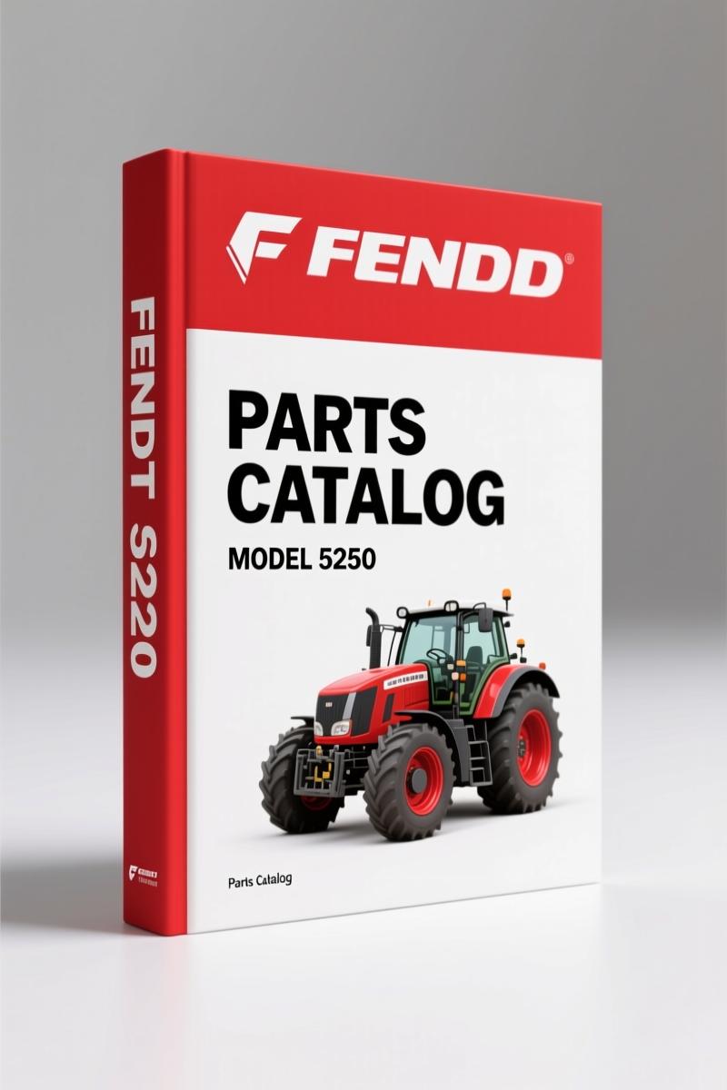 Fendt 5220, 5250 Parts Catalog – 455 Pages of OEM Part Numbers