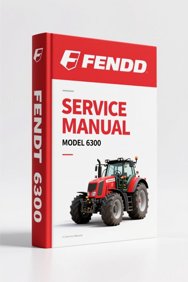 Fendt 6300, 6330 Service Manual – OEM Parts Catalog & Index