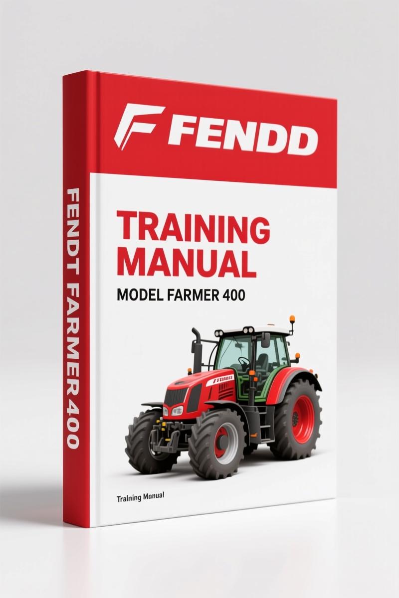 Fendt Farmer 400, 700, 900 Vario Training Manual 2007