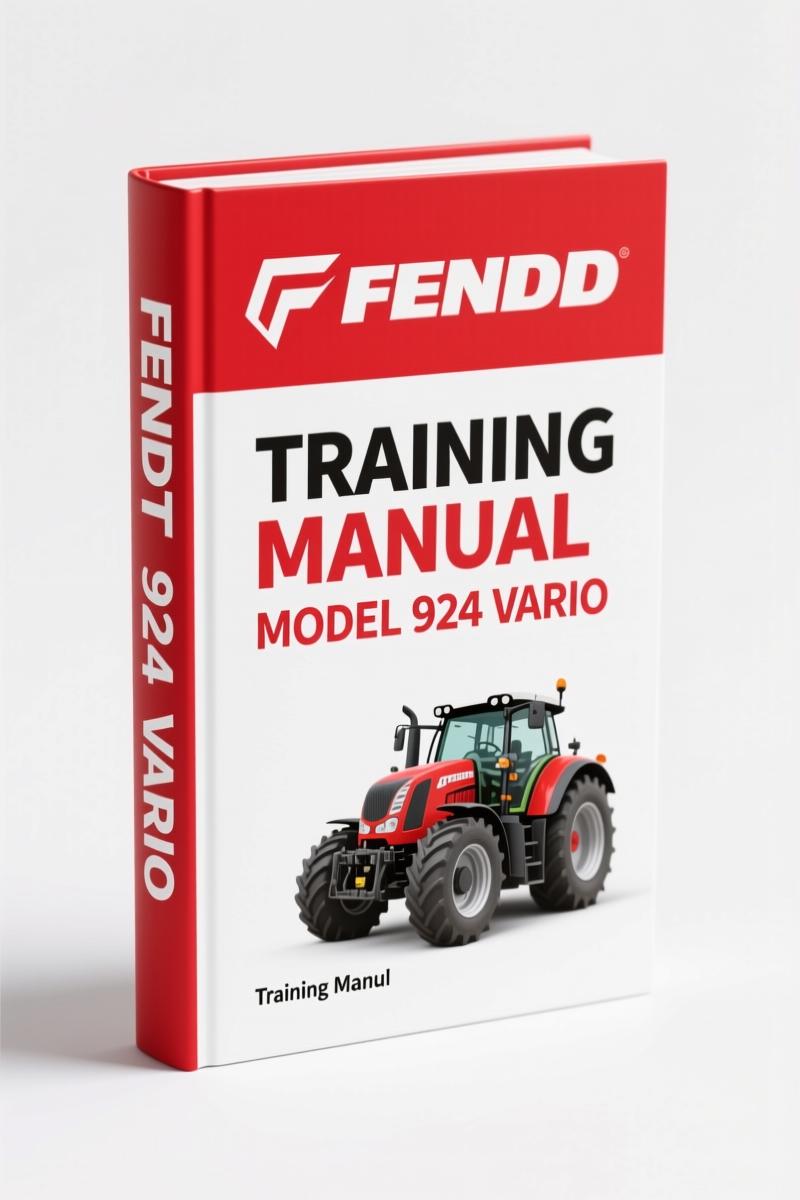 Fendt 916 Vario, 920 Vario, 924 Vario, 926 Vario, 930 Vario 2003 Training Manual – 700 Pages