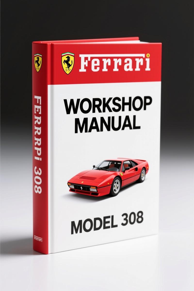 Ferrari 308 Workshop Manual – Factory Specifications and Repair Procedures