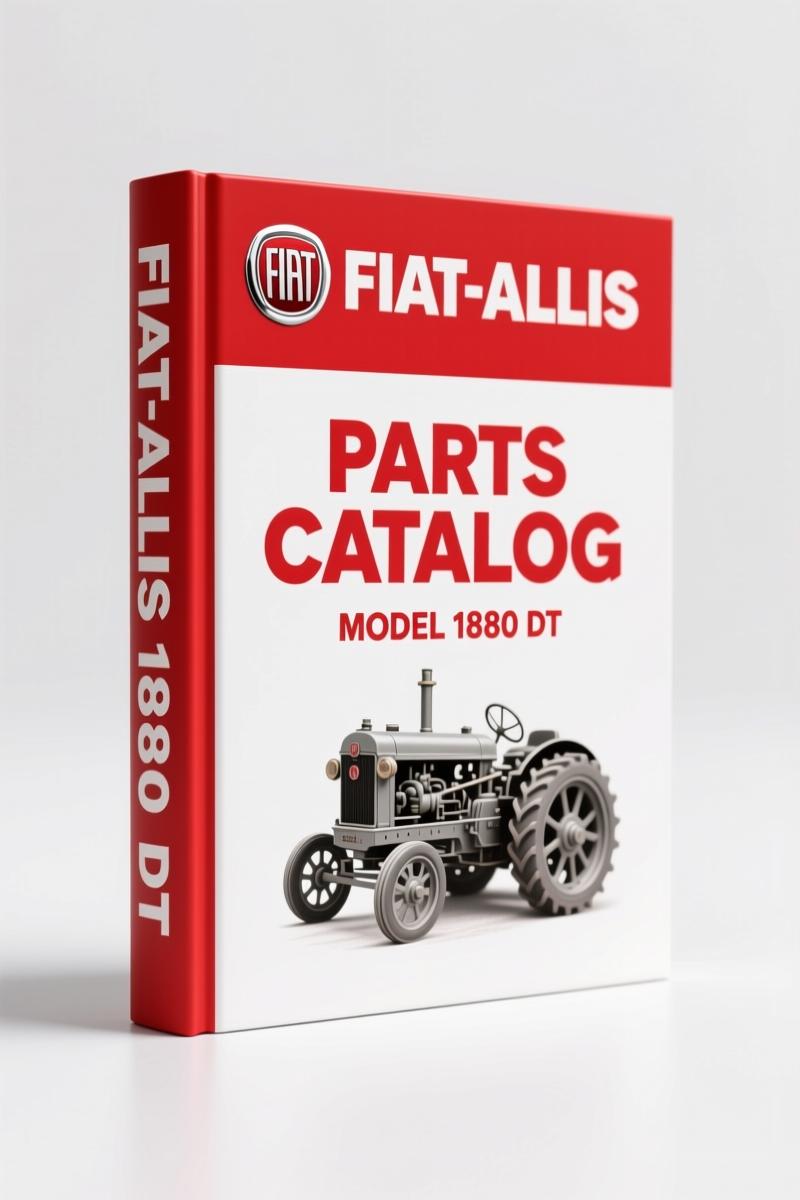 Fiat-allis 1880, 1880 DT 1984 Parts Catalog – OEM Spec