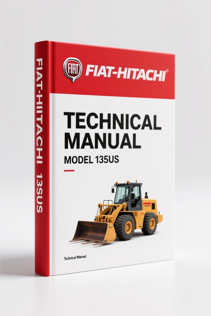 Fiat-hitachi 110, 125US, 110M, 135US, 120 Technical Manual – 477 Pages OEM Specs