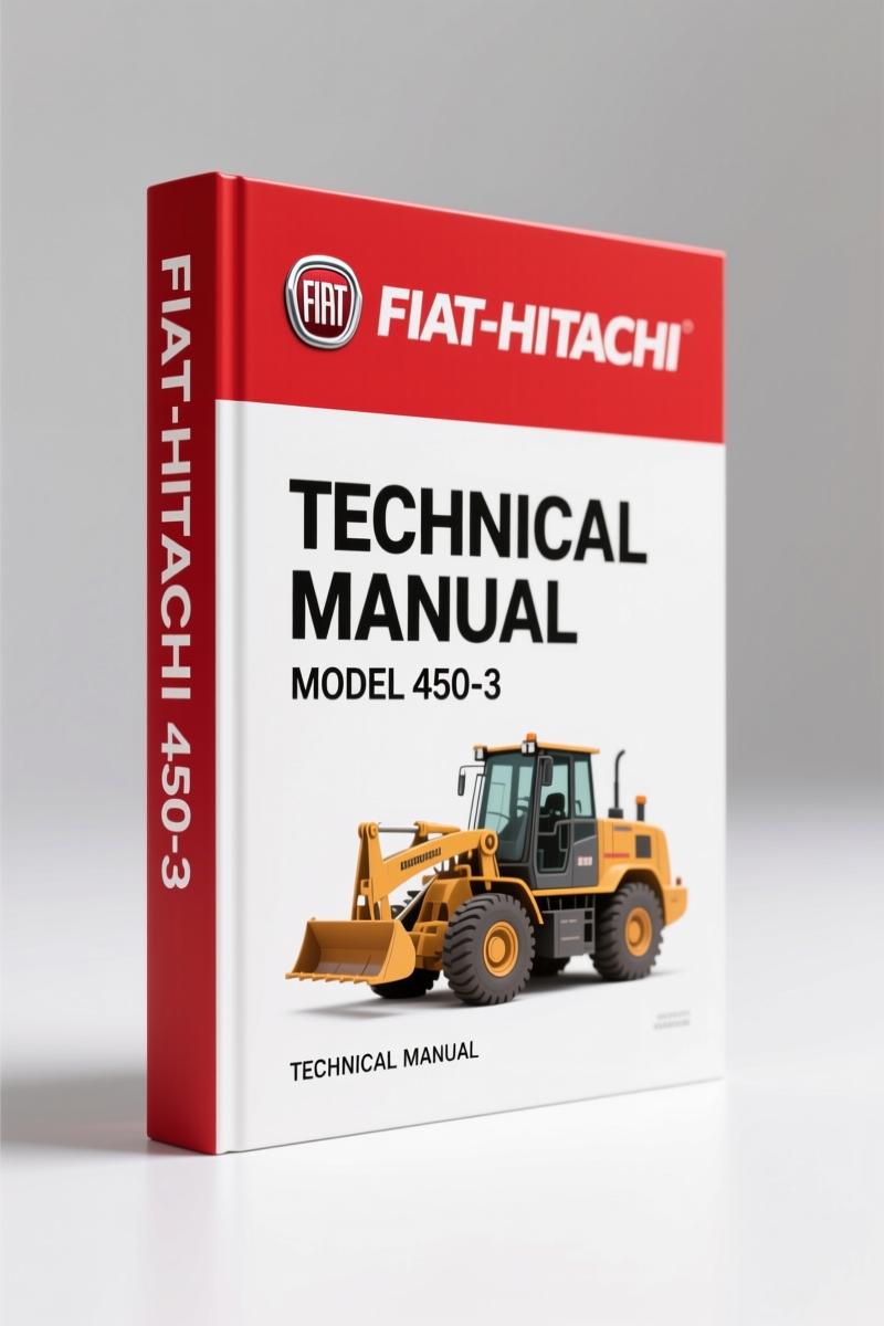 Fiat-hitachi 450-3 Technical Manual – 340 Pages OEM Service Specs