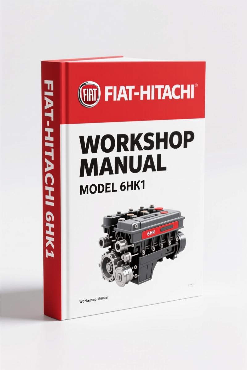 Fiat-hitachi 4HK1, 6HK1 2008 Workshop Manual – 352 Pages OEM