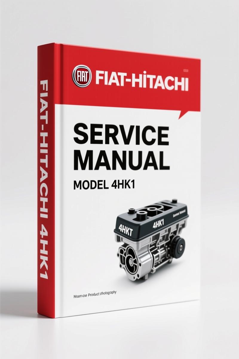 Fiat-hitachi 4HK1 2008 Service Manual – 548 Pages of Factory Diagnostic Protocols