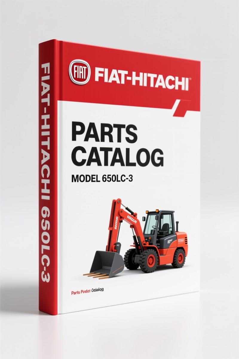 Fiat-hitachi 650LC-3, 670LCH-3 Parts Catalog – 150 Pages OEM