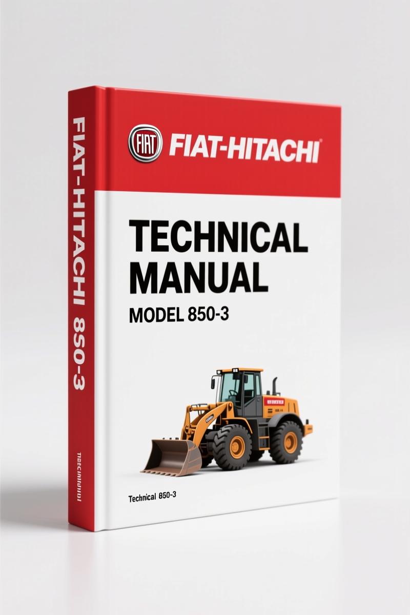 Fiat-hitachi 850-3, 850LC-3, 870H-3, 870LCH-3 2006 Technical Manual