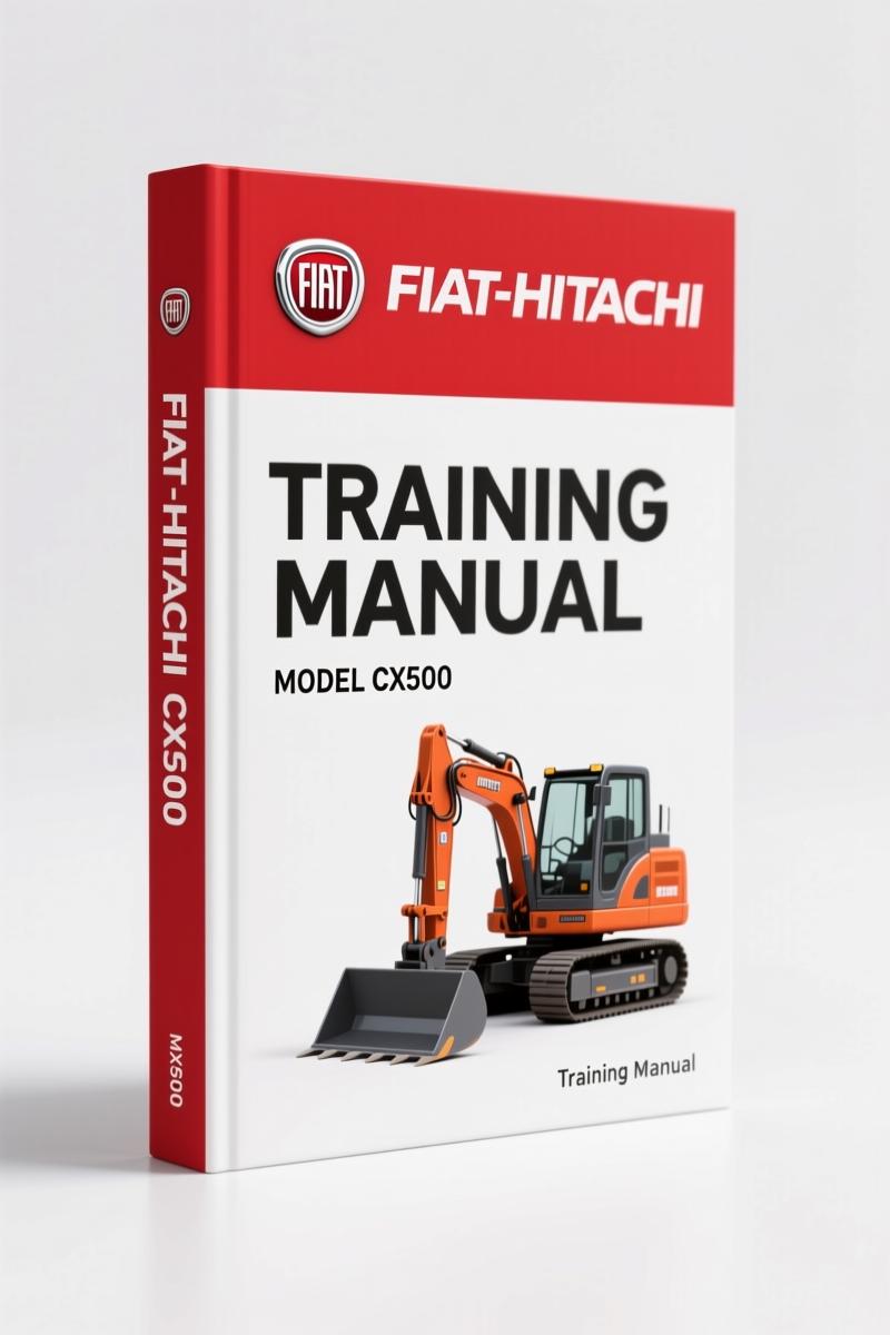 Fiat-hitachi CX500, CX550 Training Manual – Hydraulic System Documentation