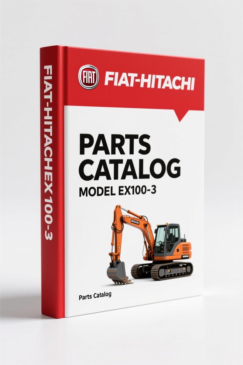 Fiat-hitachi EX100-3 Parts Catalog – 453 Pages OEM Parts Data