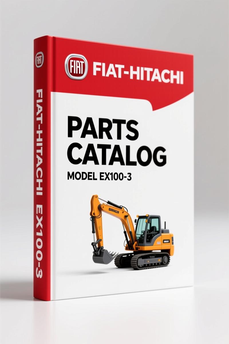 Fiat-hitachi EX100-3 Parts Catalog – 133 Pages OEM Parts Data