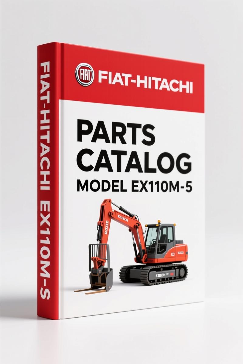 Fiat-hitachi EX100-5 Parts Catalog: 190 Pages OEM