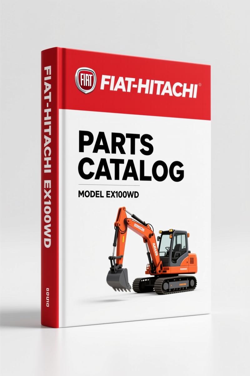 Fiat-hitachi EX100WD Parts Catalog – 343 Pages OEM Parts Data