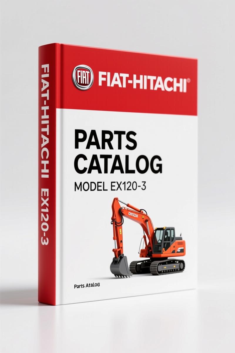 Fiat-hitachi EX120-3 Parts Catalog – 132 Pages OEM Parts Data