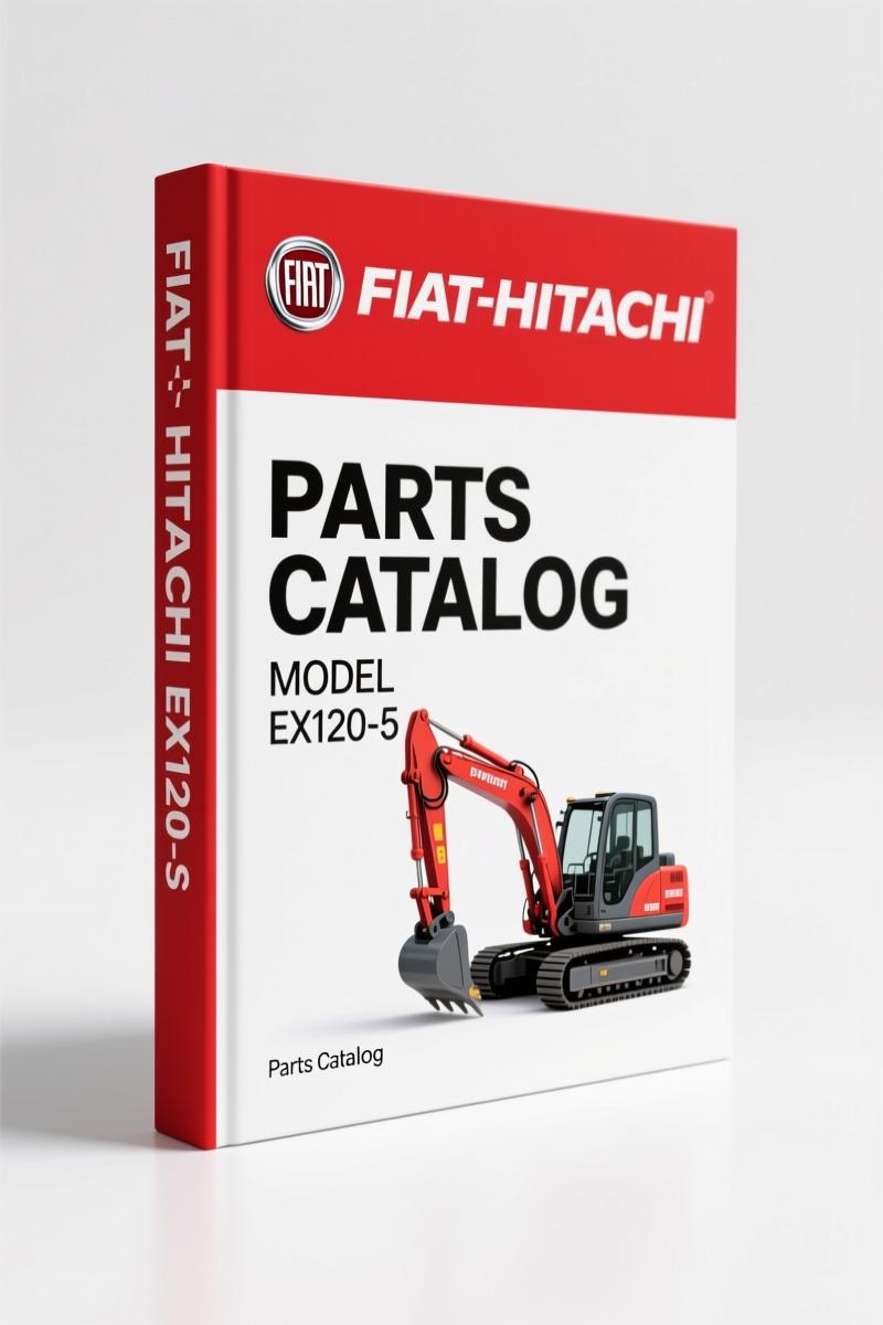 Fiat-hitachi EX120-5 Series Parts Catalog – 275 Pages OEM