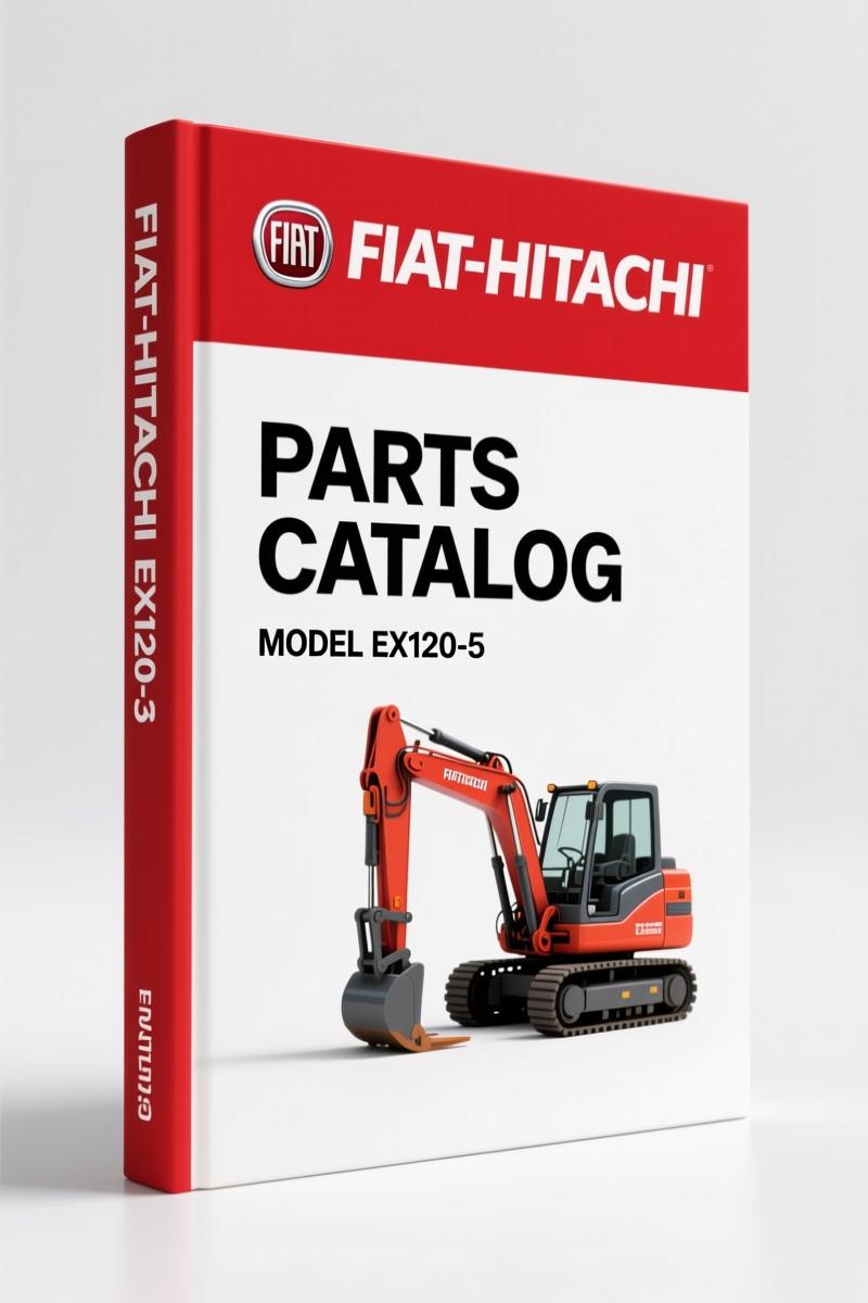 Fiat-hitachi EX120-5 EX130H-5 Parts Catalog – 652 Pages OEM