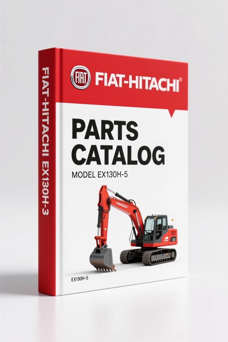 Fiat-hitachi EX120-5 EX130H-5 Parts Catalog 167 Pages