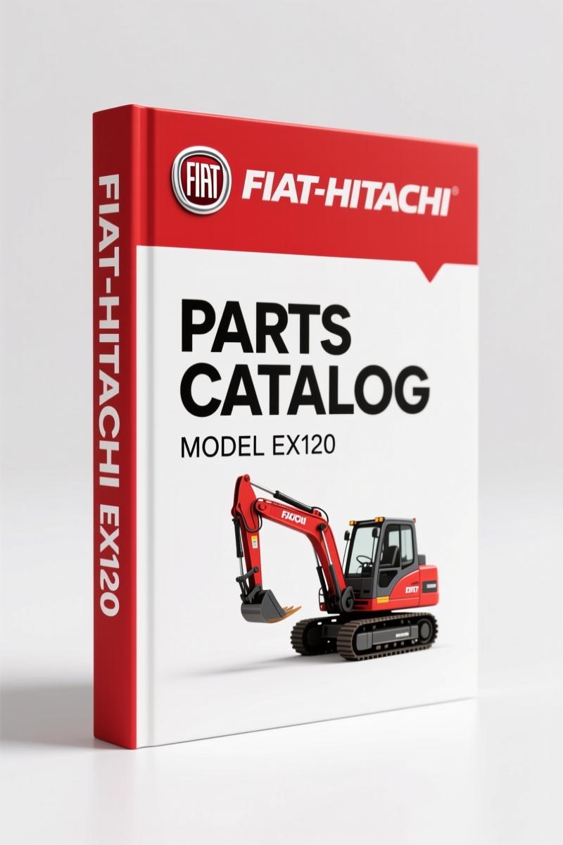 Fiat-hitachi EX120 Parts Catalog – 336 Pages OEM Parts Data