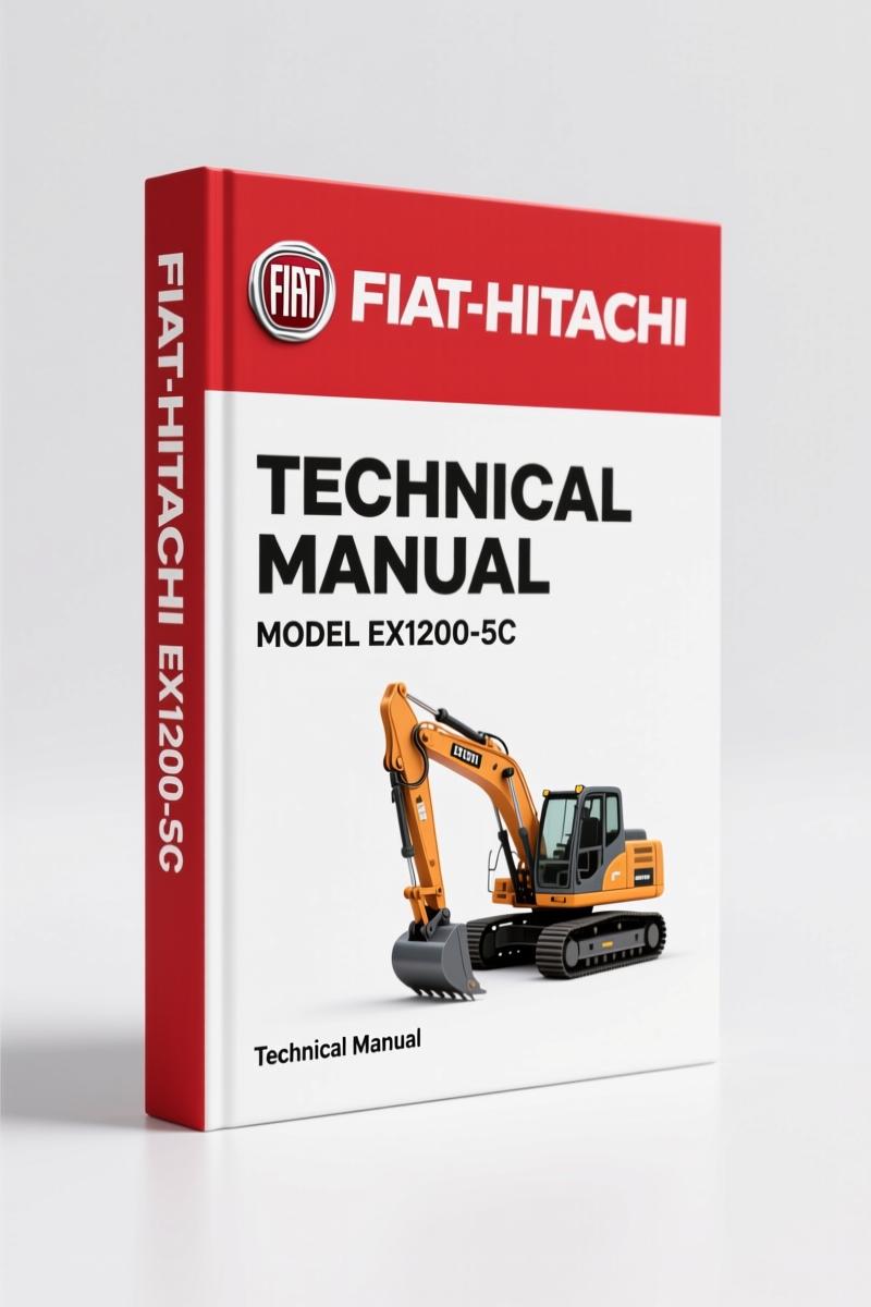 Fiat-hitachi EX1200-5C Technical Manual – 246-Page OEM Documentation