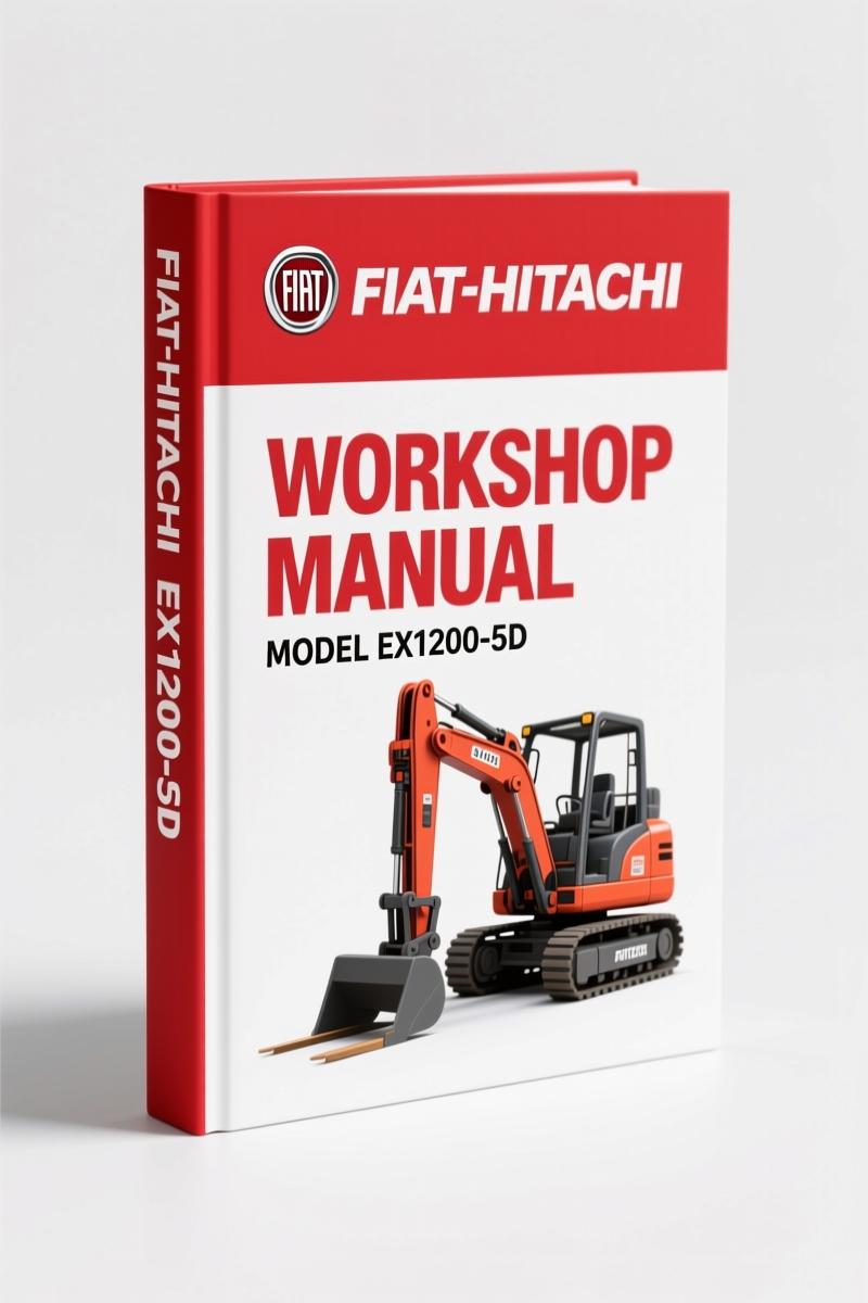 Fiat-hitachi EX1200-5D Workshop Manual – 480 Pages OEM Service Data