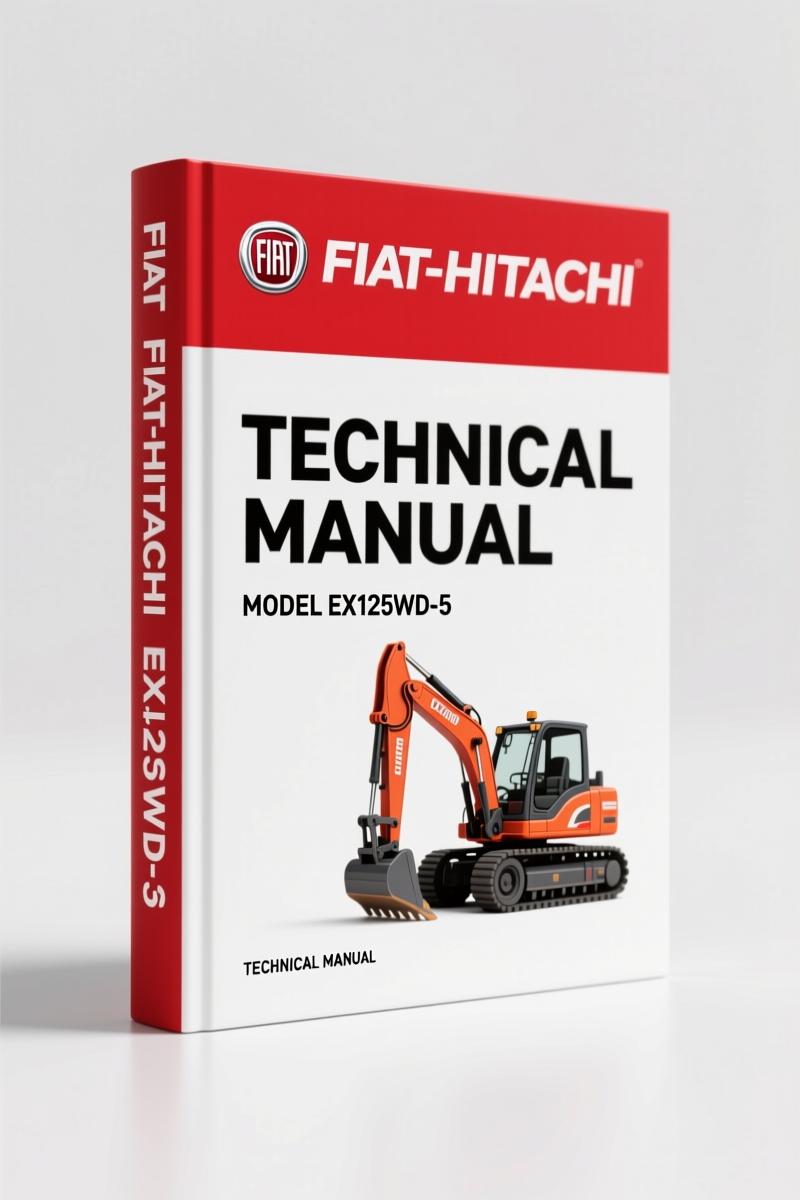 Fiat-hitachi EX125WD-5 Technical Manual – Factory Diagnostics for Excavator