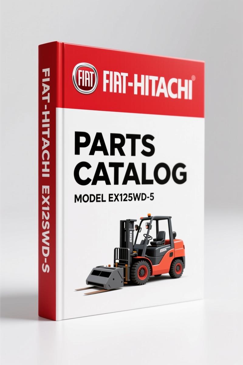 Fiat-hitachi EX125WD-5 Parts Catalog – 267 Pages OEM
