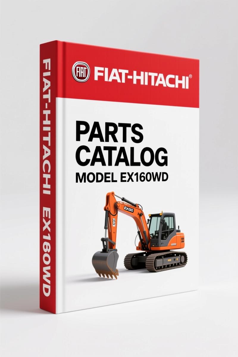 Fiat-hitachi EX160WD Parts Catalog – 344 Pages OEM Parts Data