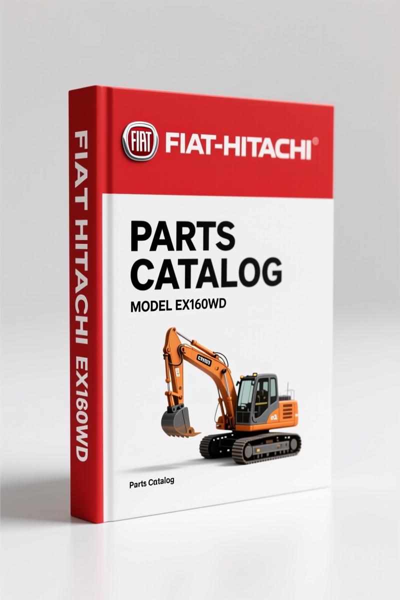 Fiat-hitachi EX160WD Parts Catalog – 260 Pages OEM Parts Data