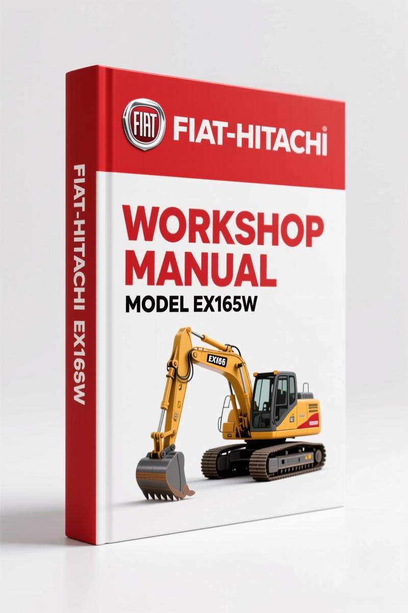 Fiat-hitachi EX165W 1999 Workshop Manual – OEM Service Documentation