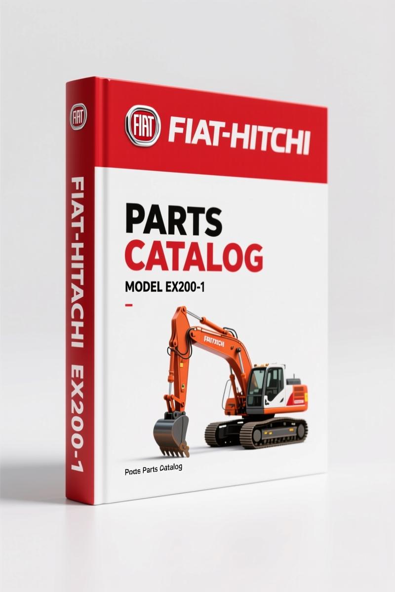 Fiat-hitachi EX200-1 Parts Catalog – 109 Pages OEM Parts Data