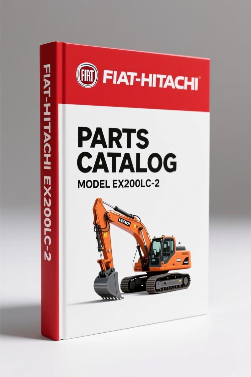 Fiat-hitachi EX200-2, EX200LC-2 Parts Catalog – 195 Pages OEM