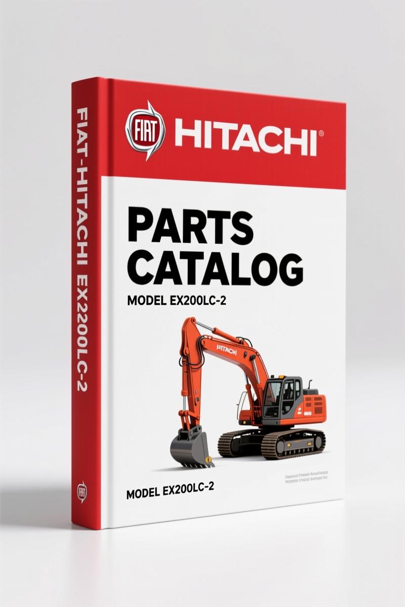 Fiat-hitachi EX200-2, EX200LC-2 Parts Catalog – 539 Pages
