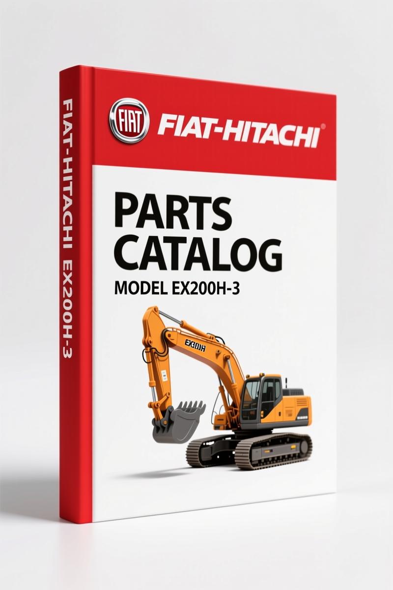 Fiat-hitachi EX200-3 EX200LC-3 EX200H-3 EX200LCH-3 Parts Catalog