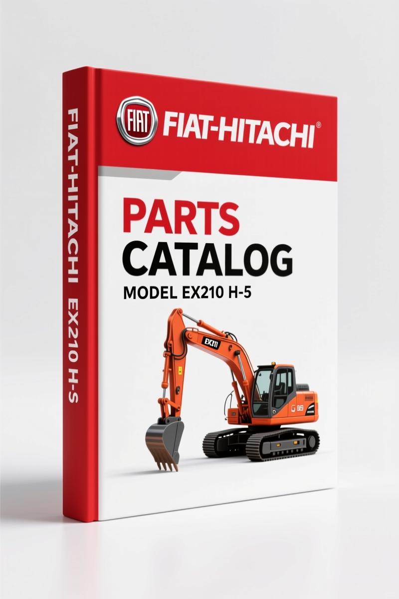 Fiat-hitachi EX200-5, EX210 H-5, EX210 LCH-5, EX200LC-5 Parts Catalog – 654 Pages
