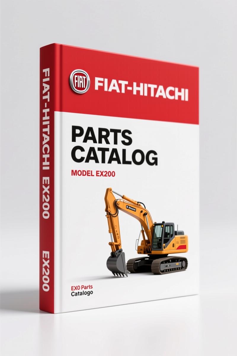 Fiat-hitachi EX200, EX200LC Parts Catalog – 192 Pages OEM Component ID