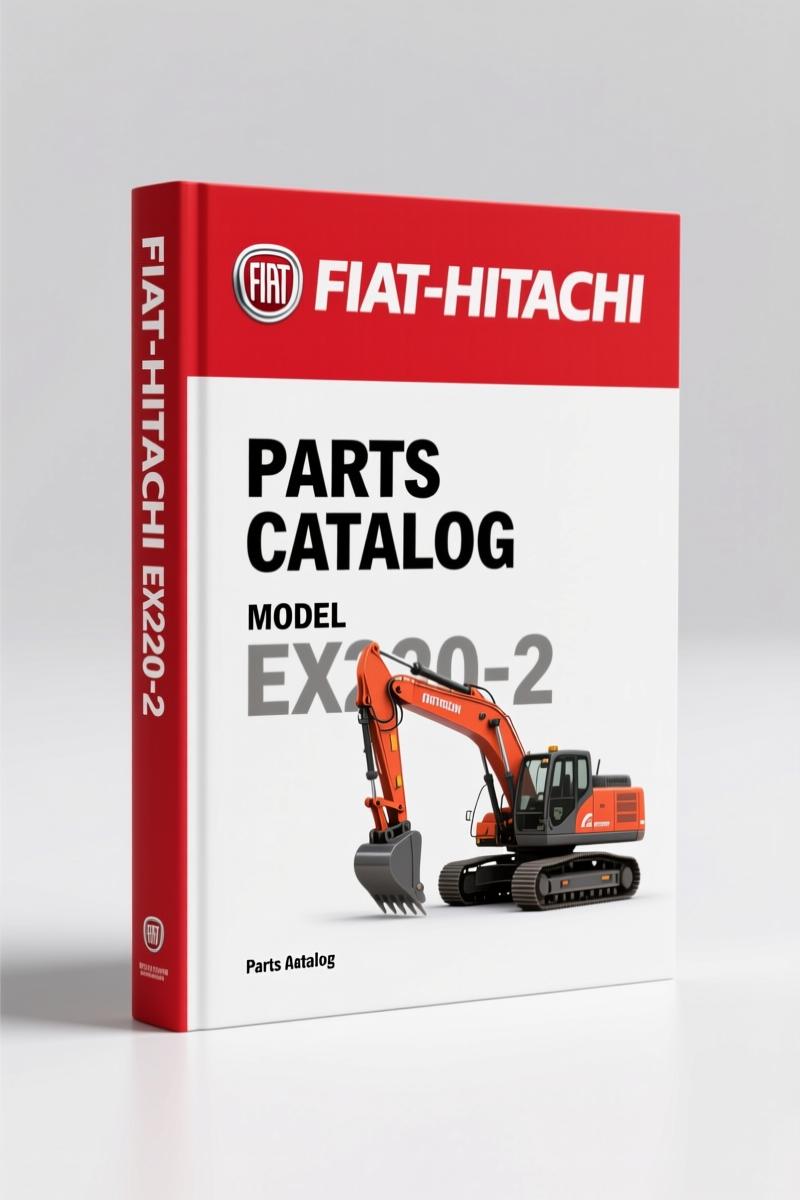 Fiat-hitachi EX220-2, EX220LC-2 Parts Catalog – 461 Pages OEM