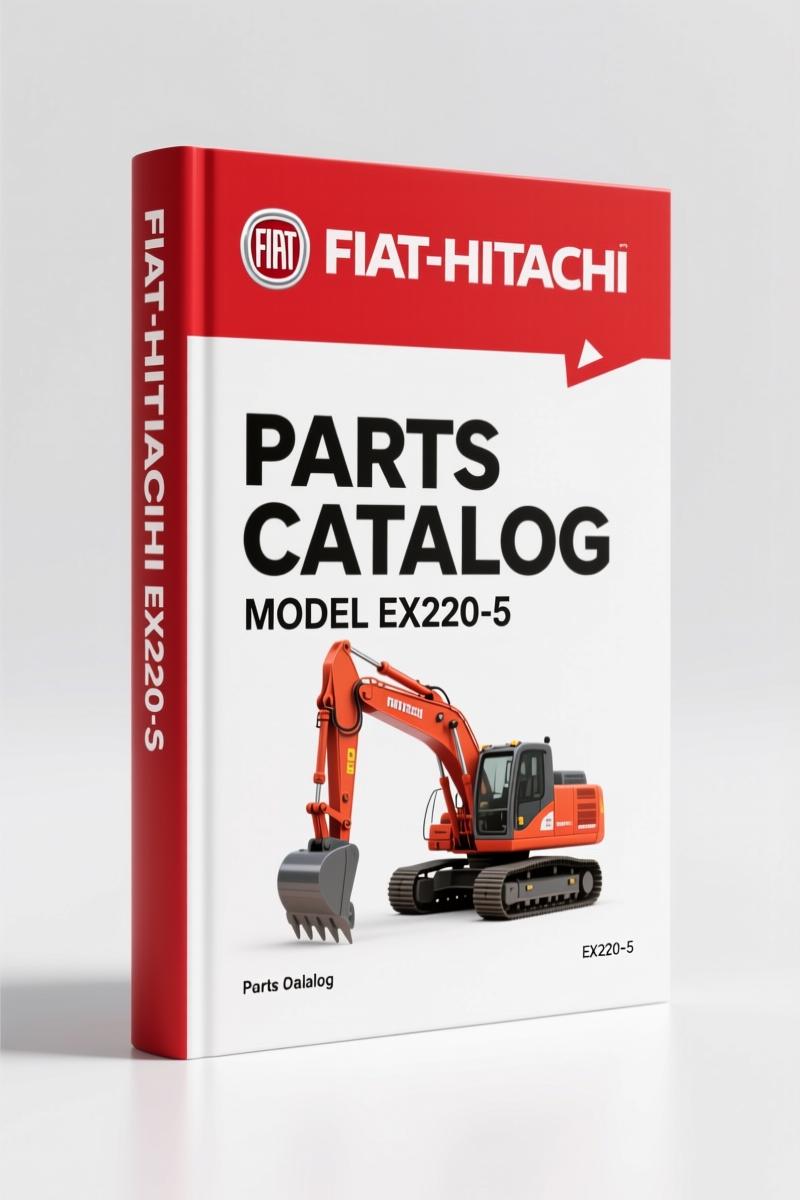 Fiat-hitachi EX220-5 Parts Catalog – 604 Pages OEM Parts Data