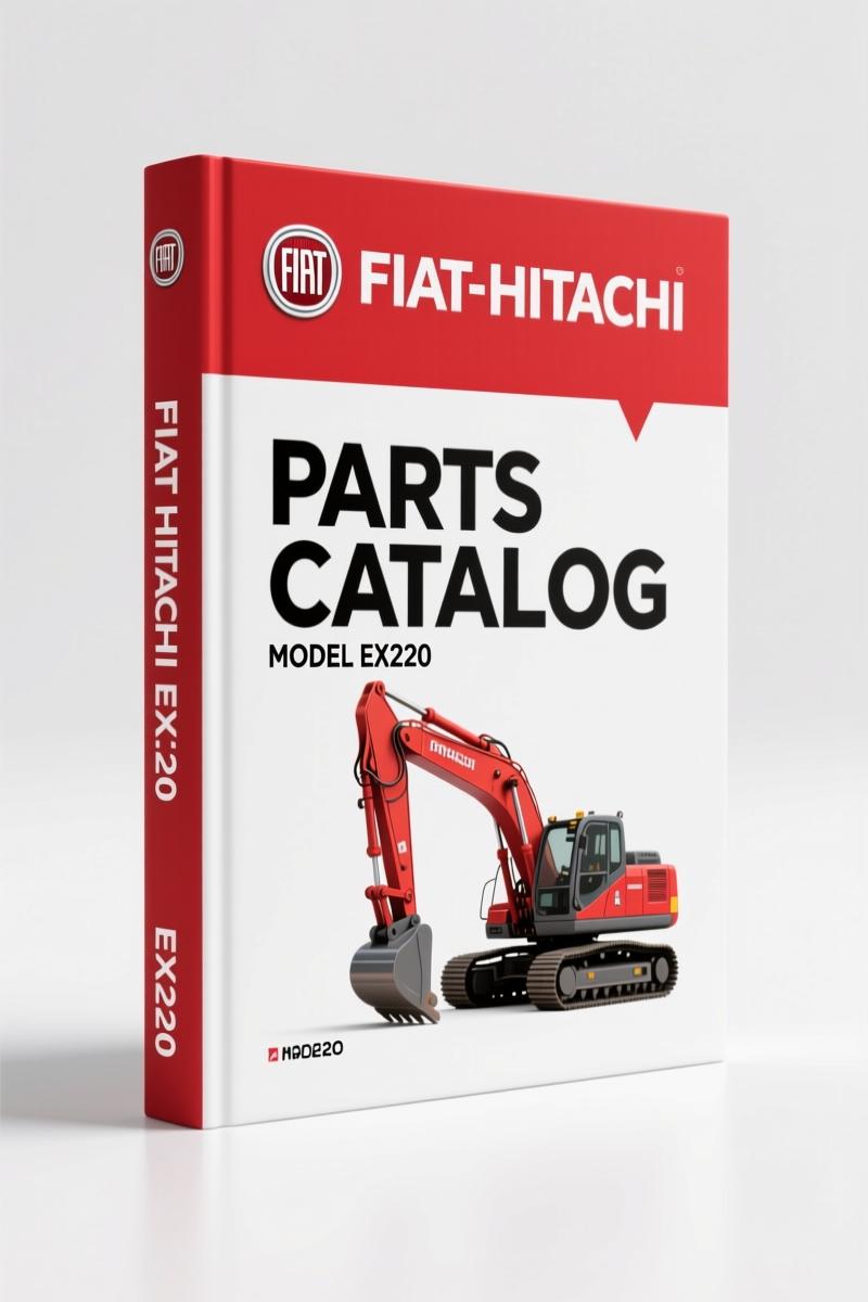 Fiat-hitachi EX220 EX220LC Parts Catalog – 244 Pages OEM