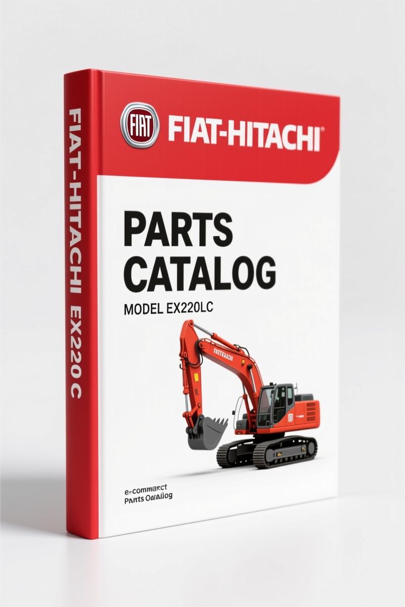 Fiat-hitachi EX220, EX220LC Parts Catalog – 380 Pages OEM Parts Index