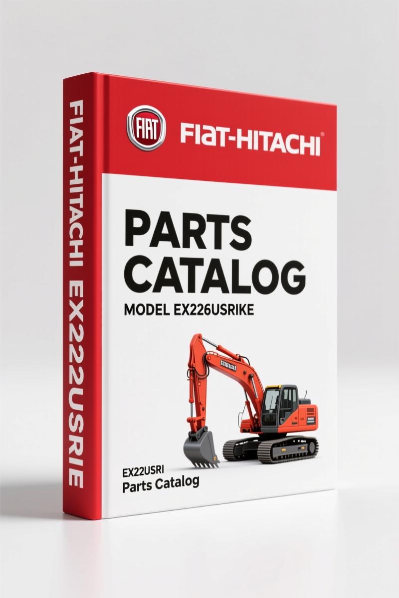 EX225USR Parts Catalog – 658-Page OEM Fiat-hitachi
