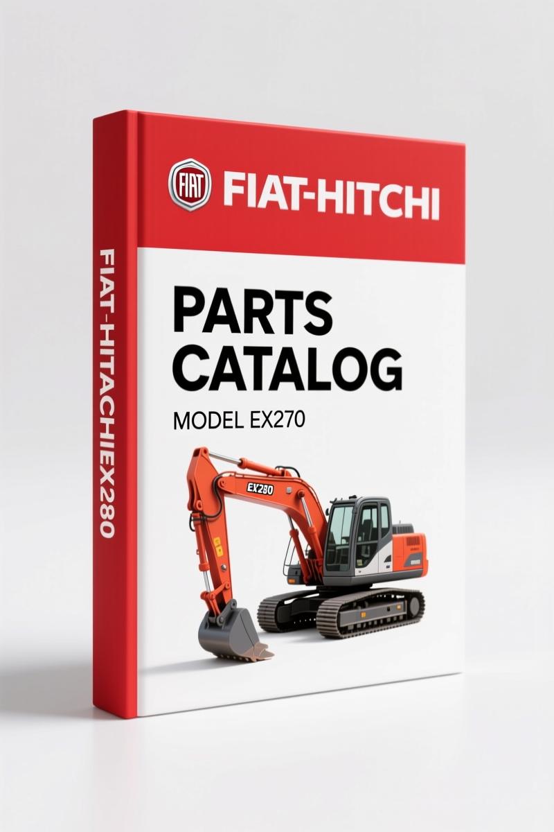 Fiat-hitachi EX270, EX270LC Parts Catalog – 372 Pages OEM