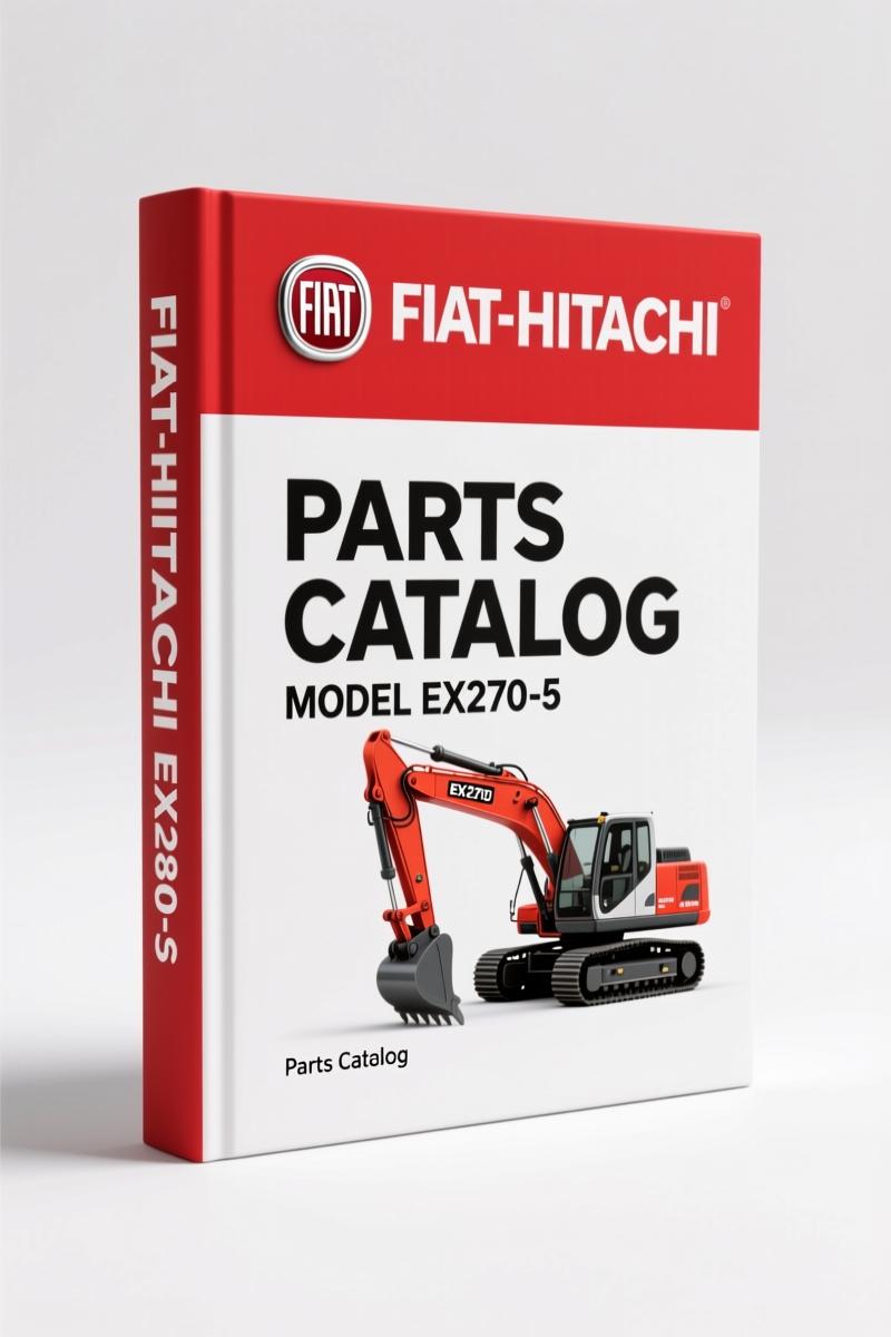 Fiat-hitachi EX270-5, EX270LC-5, EX280H-5, EX280LCH-5 Parts Catalog (652 pages)